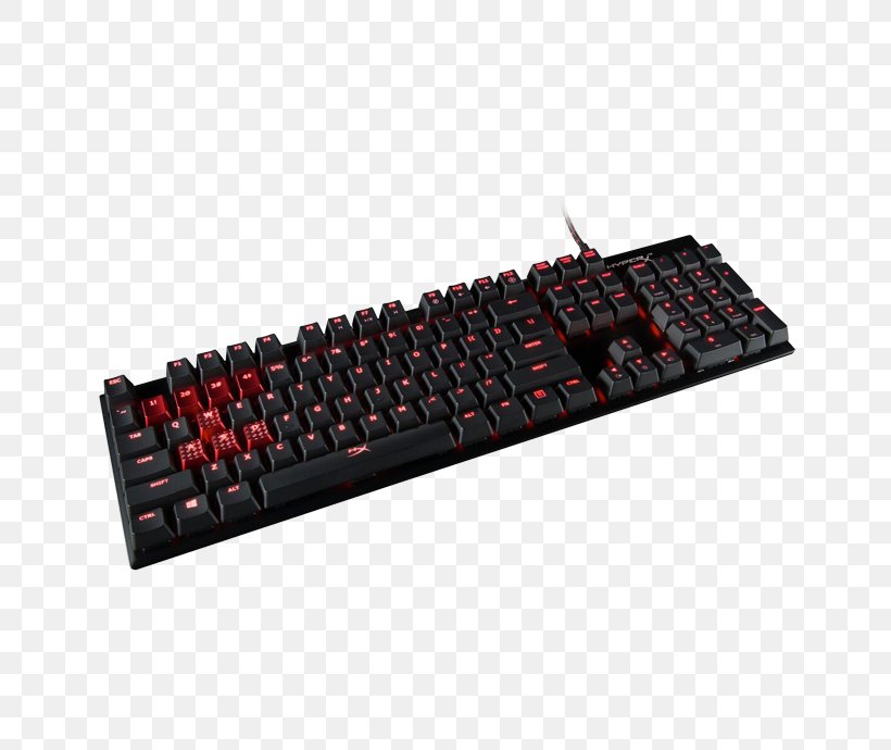 Computer Keyboard Kingston HyperX Alloy HyperX Alloy FPS Pro Mechanical Gaming Keyboard HyperX Alloy FPS Mechanical Gaming Computer Mouse, PNG, 690x690px, Computer Keyboard, Cherry, Computer, Computer Component, Computer Mouse Download Free