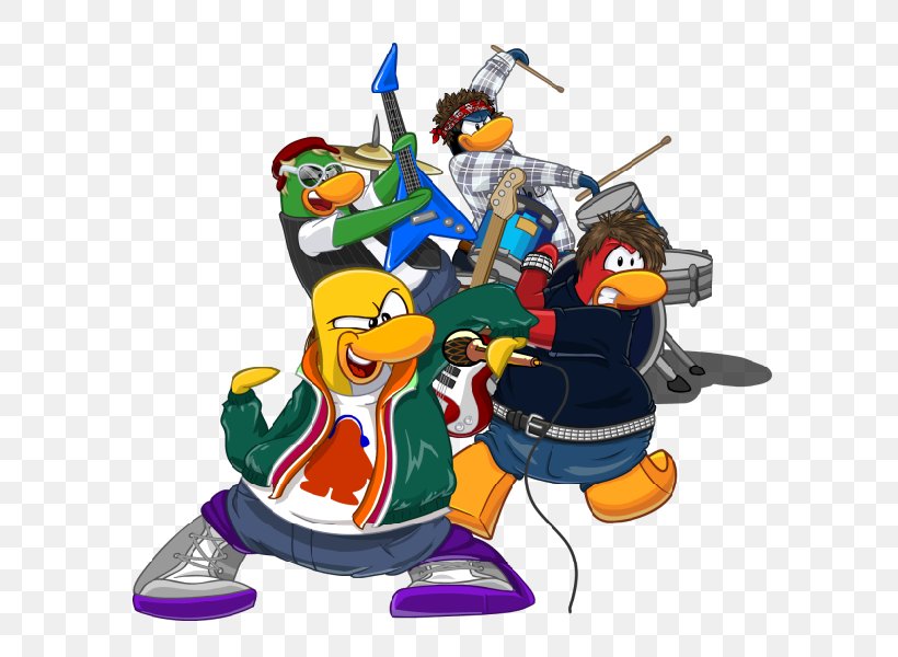 Club Penguin Cadence & The Penguin Band Musical Ensemble Game, PNG, 600x600px, Watercolor, Cartoon, Flower, Frame, Heart Download Free