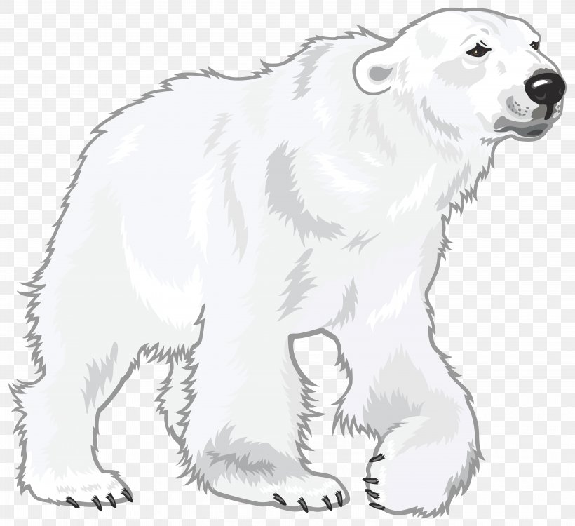 Polar Bear Great Pyrenees Polar Regions Of Earth Download, PNG, 6008x5498px, Polar Bear, Animal, Animal Figure, Artwork, Bear Download Free
