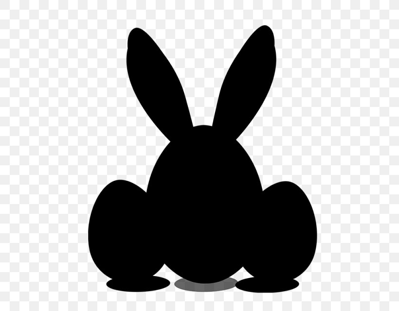 Domestic Rabbit Hare Clip Art Pattern Silhouette, PNG, 640x640px, Domestic Rabbit, Animation, Black M, Blackandwhite, Ear Download Free