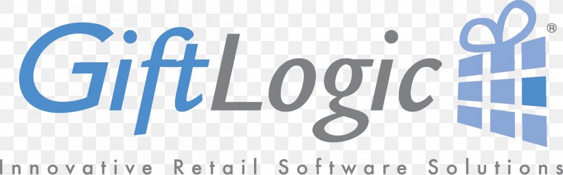 GiftLogic Point Of Sale Business Shopping, PNG, 2400x750px, Point Of Sale, Area, Barcode, Blue, Brand Download Free