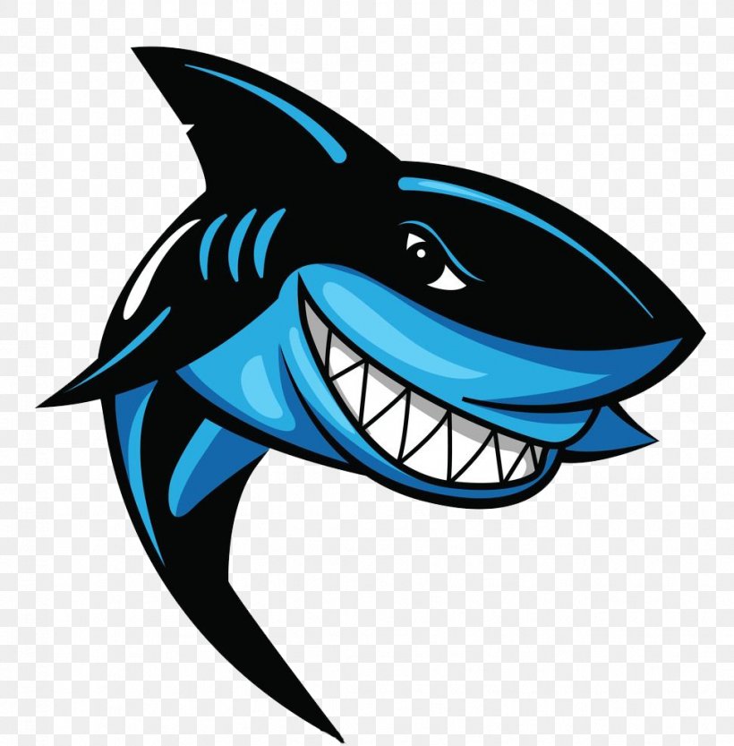 Great White Shark Logo, PNG, 971x987px, Shark, Blue Shark ...