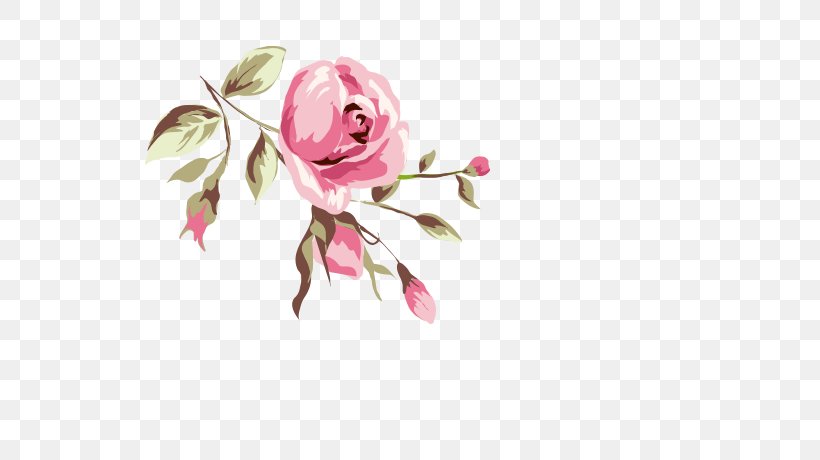 Rose Animation, PNG, 600x460px, Rose, Animation, Blossom, Branch, Cartoon Download Free