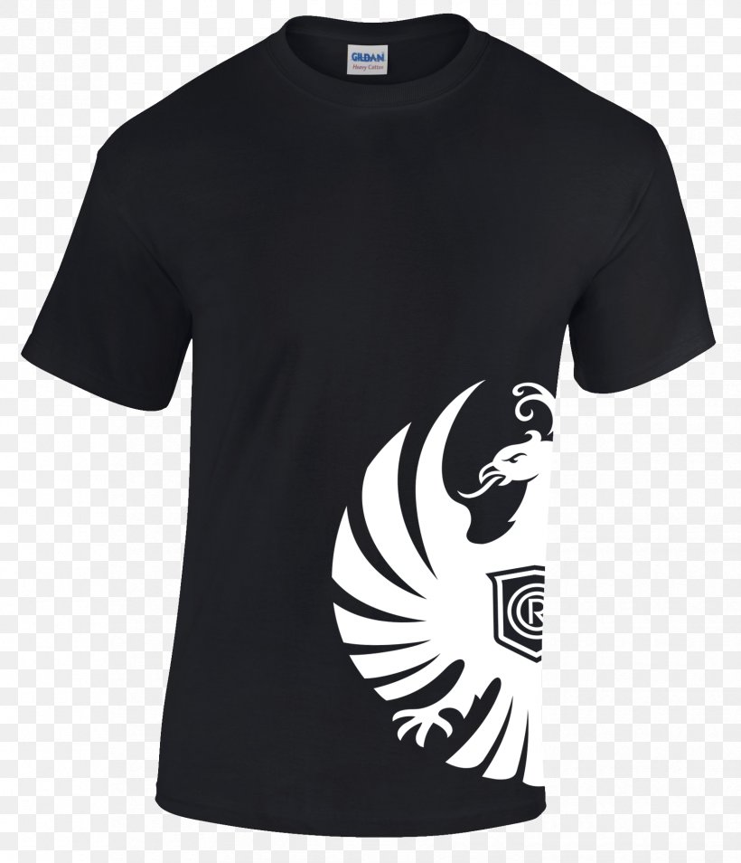 T-shirt Hoodie Gildan Activewear Sleeve Crew Neck, PNG, 1705x1984px, Tshirt, Active Shirt, Black, Black And White, Bluza Download Free