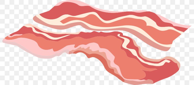 Bacon, Egg And Cheese Sandwich Clip Art, PNG, 800x360px, Bacon, Bacon Egg And Cheese Sandwich, Food, Red Download Free
