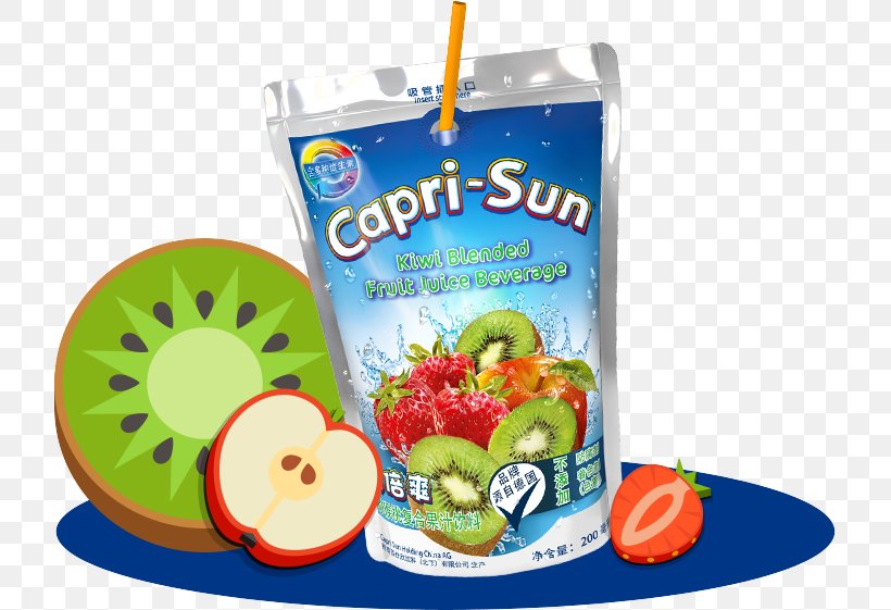Capri Sun Vegetarian Cuisine Drink Food, PNG, 719x561px, Capri, Apple, Banana, Capri Sun, Cuisine Download Free