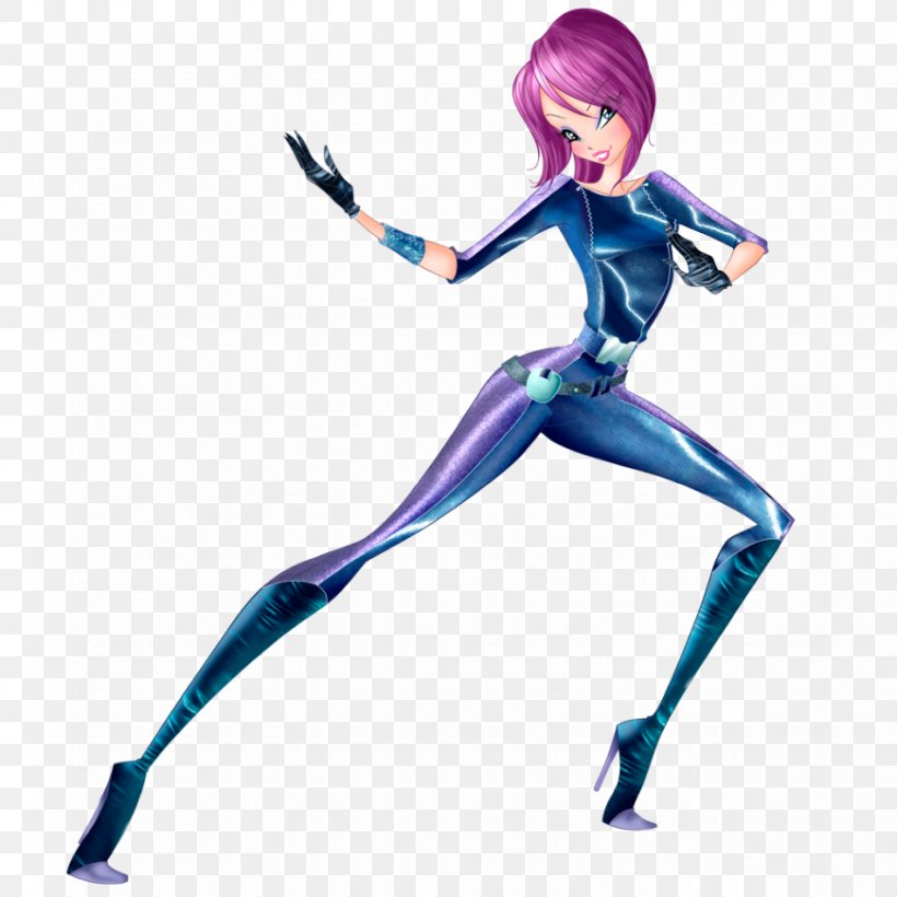 Tecna Bloom Musa Shadows On The Snow Winx Club, PNG, 870x870px, Tecna, Action Figure, Bloom, Blue, Costume Download Free