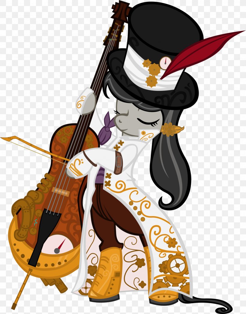 Violin Steampunk Cello Double Bass Derpy Hooves, PNG, 1600x2040px, Watercolor, Cartoon, Flower, Frame, Heart Download Free