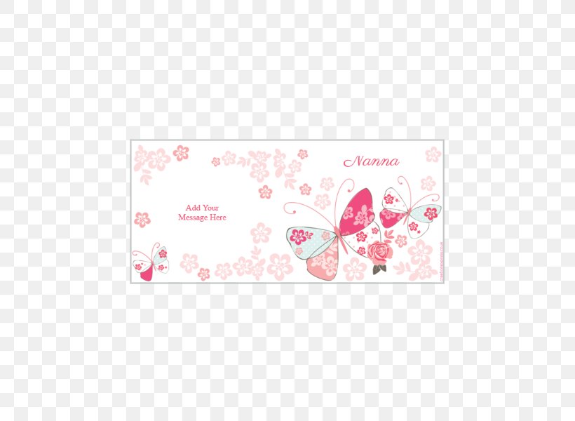 Greeting & Note Cards Pink M Rectangle Font, PNG, 600x600px, Greeting Note Cards, Butterfly, Greeting, Greeting Card, Heart Download Free
