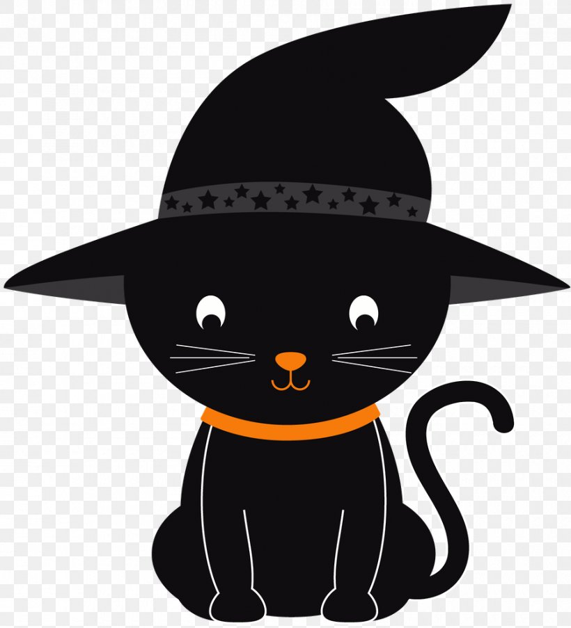 Halloween Digital Scrapbooking Drawing Clip Art, PNG, 900x992px, Halloween, Black, Black Cat, Carnivoran, Cartoon Download Free