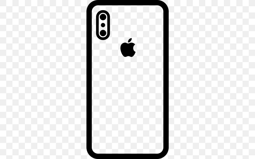 IPhone X IPhone 7 Plus IPhone 6 IPhone 8 Mobile Phone Accessories, PNG, 512x512px, Iphone X, Apple, Area, Black, Black And White Download Free