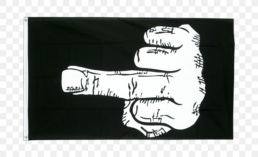 Middle Finger Flag 2' X 3', PNG, 750x500px, Flag, Art, Banner, Black, Black And White Download Free