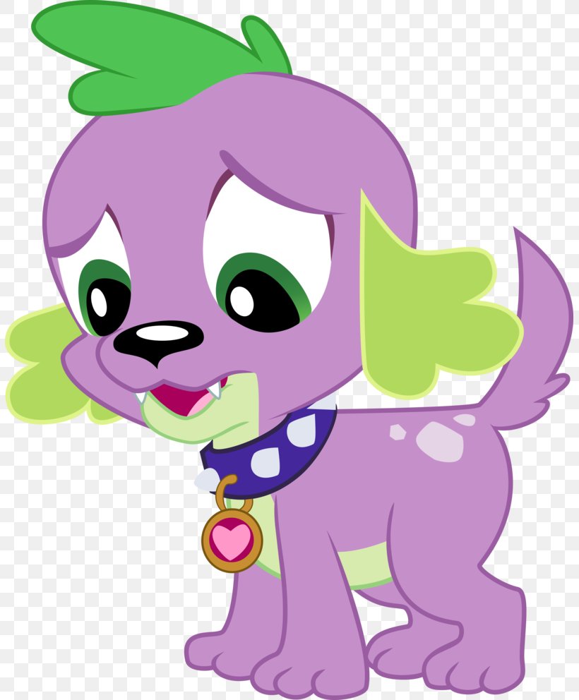 Spike Twilight Sparkle Dog My Little Pony: Equestria Girls, PNG, 805x992px, Watercolor, Cartoon, Flower, Frame, Heart Download Free