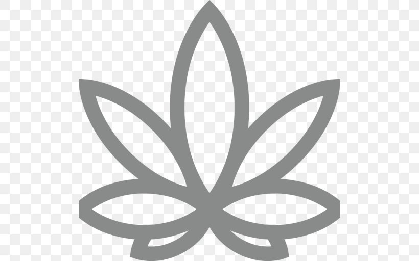 Cannabis Clip Art, PNG, 512x512px, Cannabis, Black And White, Cannabis Smoking, Flower, Hemp Download Free