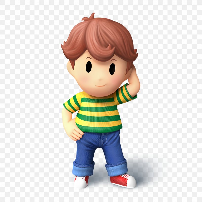 Super Smash Bros. For Nintendo 3DS And Wii U Super Smash Bros. Brawl Mother 3 EarthBound, PNG, 1500x1500px, Super Smash Bros Brawl, Boy, Child, Doll, Earthbound Download Free