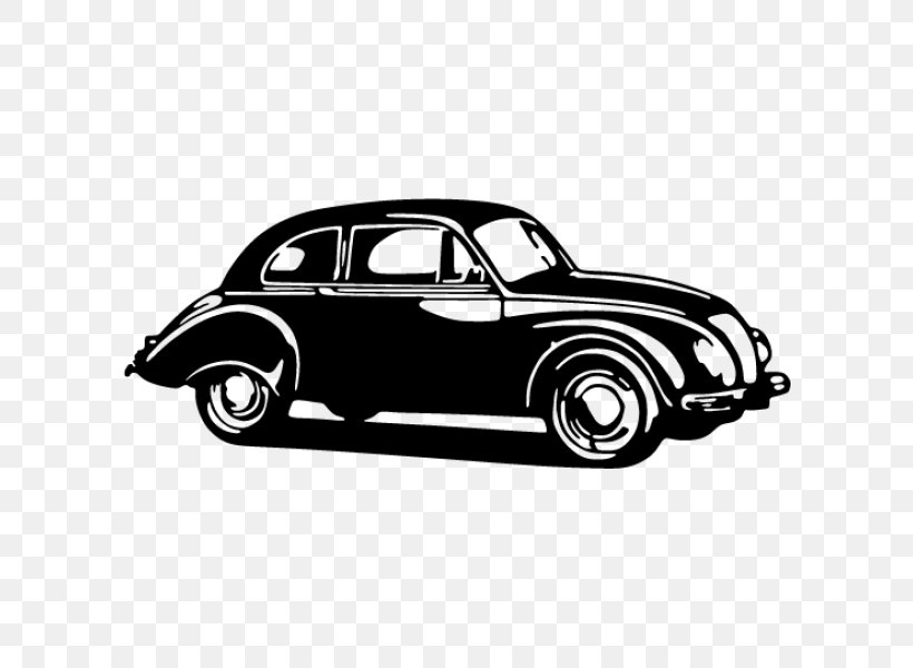 Classic Car Hindustan Ambassador Vintage Car Antique Car, PNG, 600x600px, Car, Antique Car, Automotive Design, Black And White, Brand Download Free