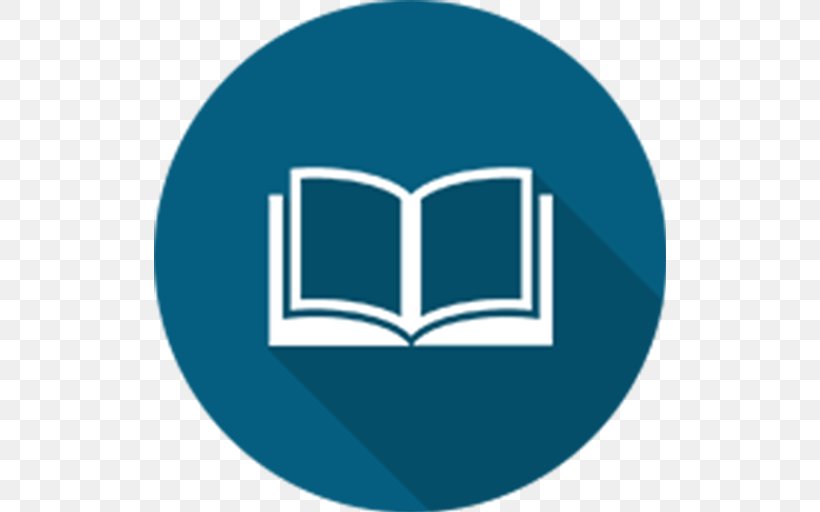 E-book Sign Literary Cookbook, PNG, 512x512px, Book, Blue, Brand, Ebook, Flat Design Download Free