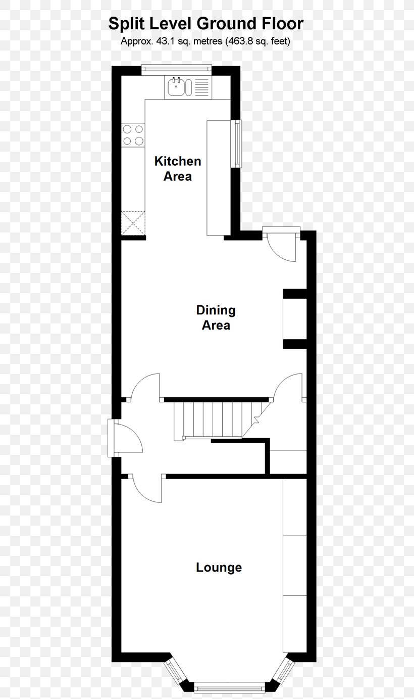 Floor Plan Stoneybatter Hunters Estate Agent Donnybrook Terraced House, PNG, 520x1383px, Floor Plan, Area, Basement, Bedroom, Black And White Download Free