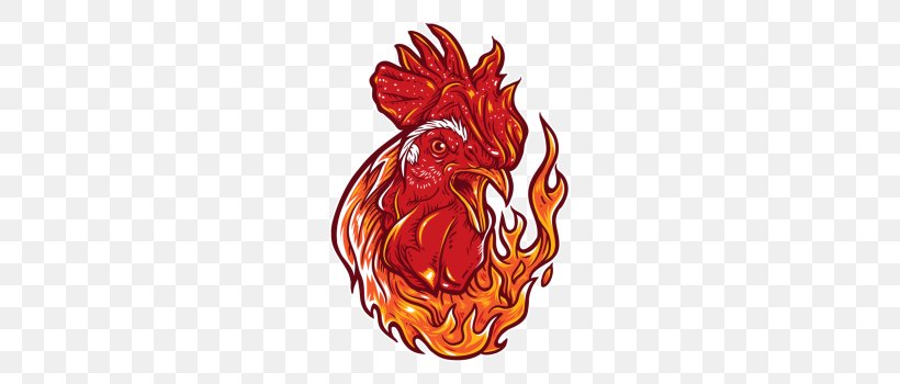 Rooster Chicken, PNG, 350x350px, Rooster, Beak, Bird, Chicken, Drawing Download Free