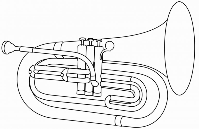 Baritone Horn Marching Euphonium Clip Art, PNG, 2000x1297px, Baritone Horn, Area, Artwork, Auto Part, Baritone Saxophone Download Free
