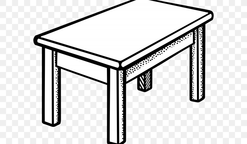 End Tables Clip Art Bedside Tables Openclipart, PNG, 640x480px, Table, Area, Bedside Tables, Black And White, Coffee Tables Download Free