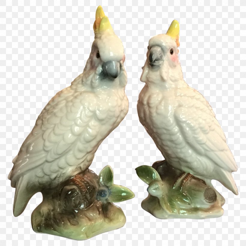 Figurine Bird Cockatoo Porcelain Antique, PNG, 1200x1200px, Figurine, Antique, Beak, Bird, Bird Of Prey Download Free