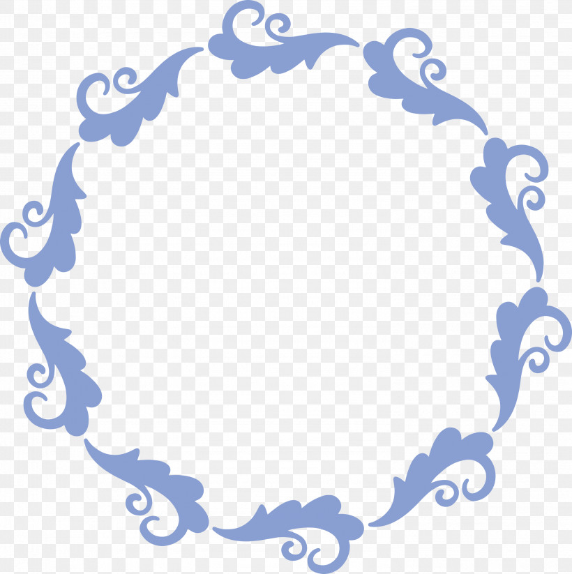 Floral Frame Flower Frame Monogram Frame, PNG, 2988x3000px, Floral Frame, Blue, Circle, Flower Frame, Monogram Frame Download Free