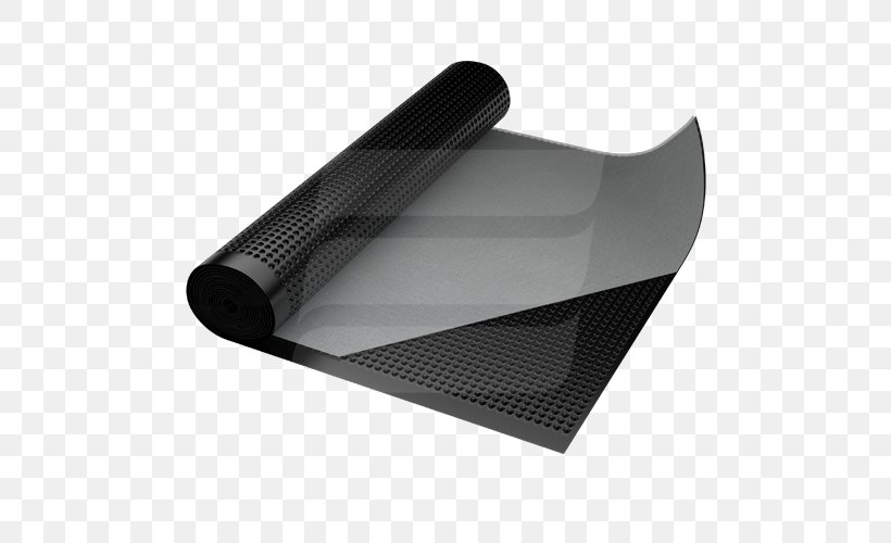 Foil High-density Polyethylene Membrane Material, PNG, 700x500px, Foil, Black, Density, Drainage, Geotextile Download Free
