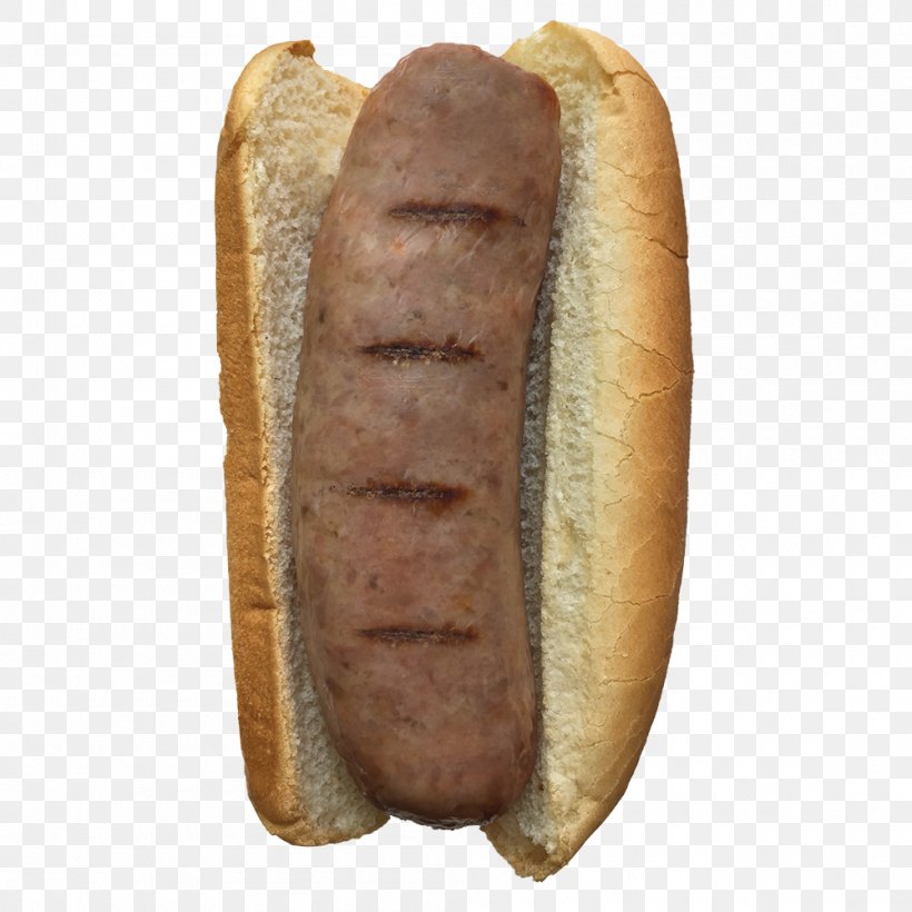 Hamburger Bratwurst Hot Dog Sausage Bockwurst, PNG, 1000x1000px, Hamburger, Bockwurst, Bratwurst, Bread, Food Download Free