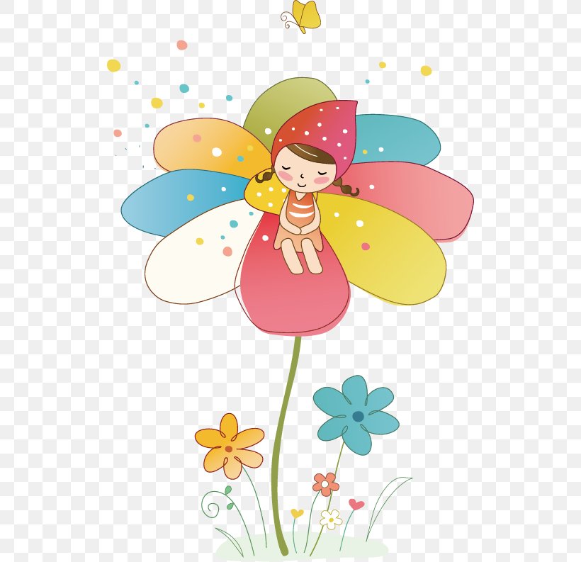 Illustration Vector Graphics Image Photograph, PNG, 518x793px, Cartoon, Art, Child, Child Art, Cut Flowers Download Free