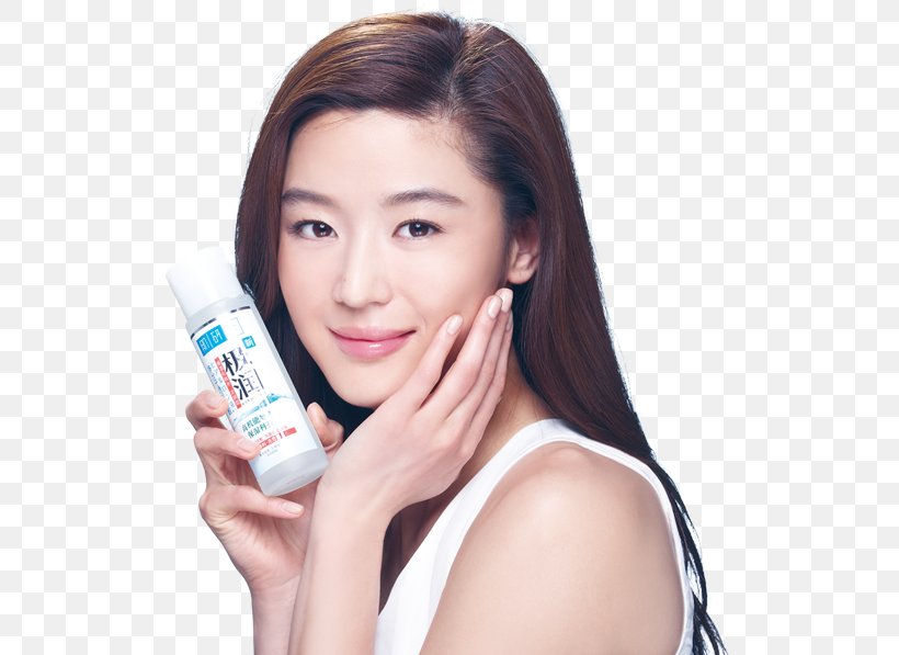 Lotion Toner 肌研 Skin Hyaluronic Acid, PNG, 518x597px, Lotion, Beauty, Brown Hair, Cheek, Chin Download Free