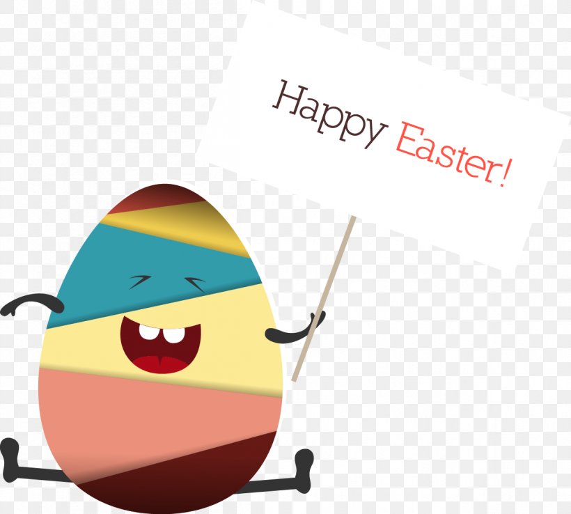 Cartoon Easter Egg Illustration, PNG, 1207x1087px, Cartoon, Brand, Clip Art, Easter, Easter Egg Download Free