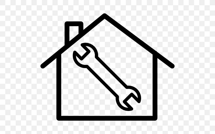 House Building Clip Art, PNG, 512x512px, House, Apartment, Area, Black And White, Building Download Free