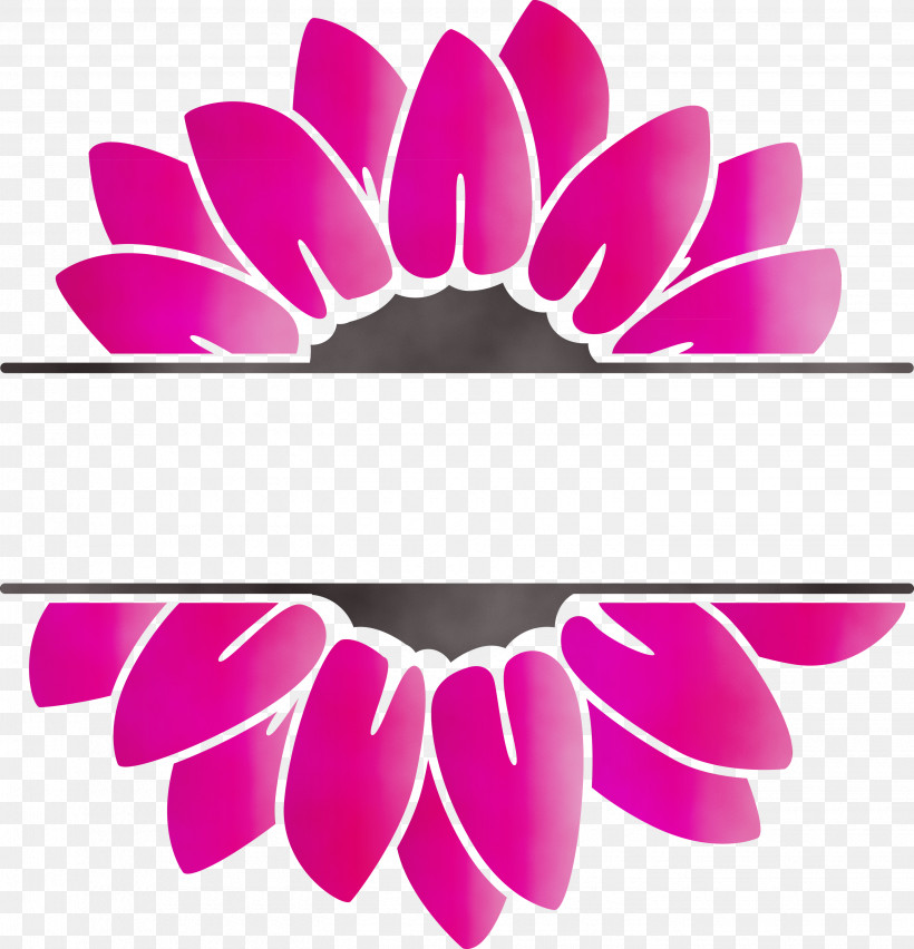 Pink M Meter, PNG, 2885x3000px, Sunflower, Meter, Paint, Pink M, Summer Download Free