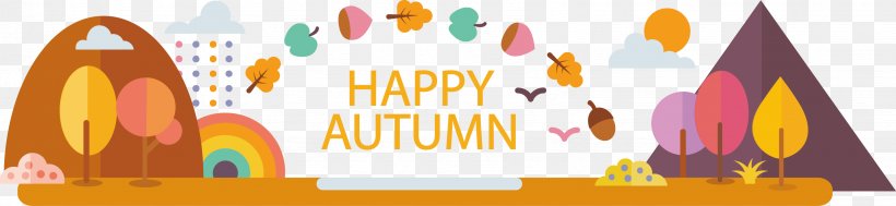 Autumn Banner Season, PNG, 3285x760px, Autumn, Banner, Brand, Greeting, Poster Download Free