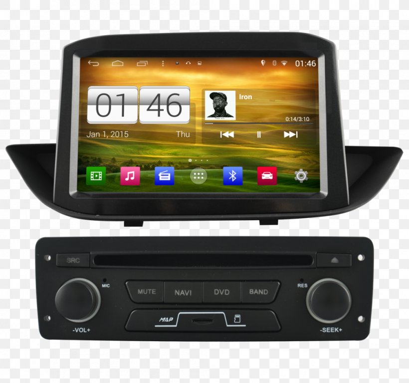 Kia Carnival GPS Navigation Systems Peugeot 308, PNG, 1005x943px, Car, Automotive Navigation System, Backup Camera, Chrysler, Electronics Download Free