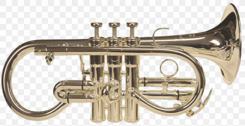 Soprano Cornet Trumpet Brass Instruments Trombone, PNG, 950x491px, Watercolor, Cartoon, Flower, Frame, Heart Download Free