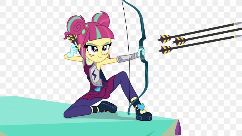 Sour Sweet Sunset Shimmer Twilight Sparkle My Little Pony: Equestria Girls, PNG, 4267x2400px, Sour Sweet, Archery, Art, Cartoon, Equestria Download Free