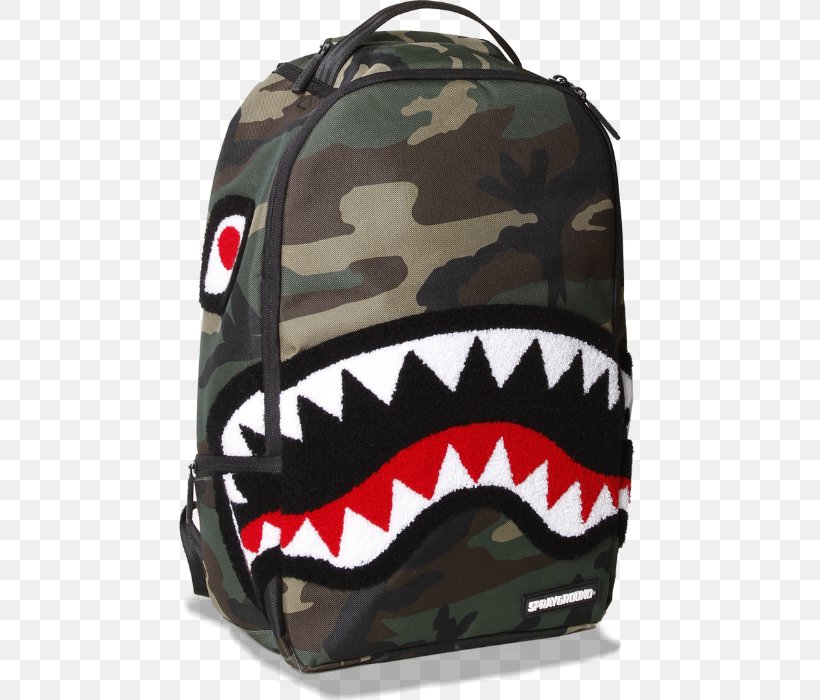 Backpack Sprayground Camo Bag Tiger, PNG, 700x700px, Backpack, Bag, Baggage, Camo, Canvas Download Free