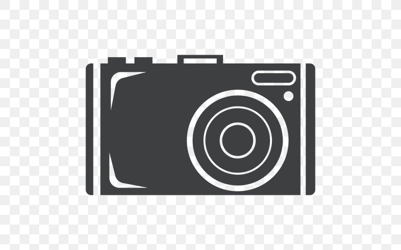 Camera Photography, PNG, 512x512px, 2d Computer Graphics, Camera, Black, Black And White, Brand Download Free