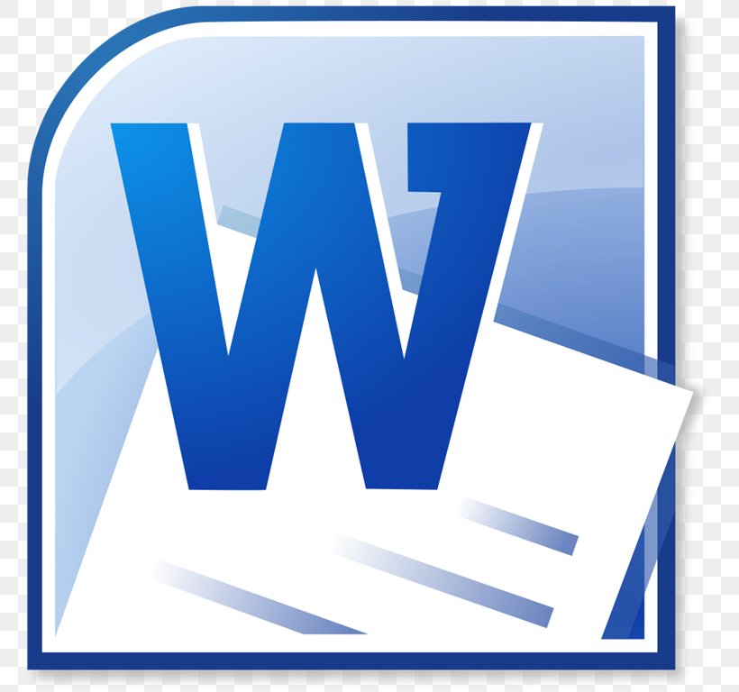 Microsoft Word Formatted Text Document Icon, PNG, 768x768px, Microsoft Word, Application Software, Area, Blue, Brand Download Free