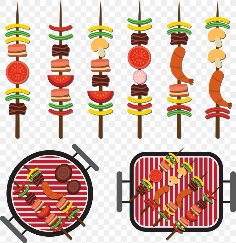 Barbecue Kebab Shashlik Skewer Grilling, PNG, 3723x3835px, Barbecue, Cooking, Cuisine, Doneness, Food Download Free