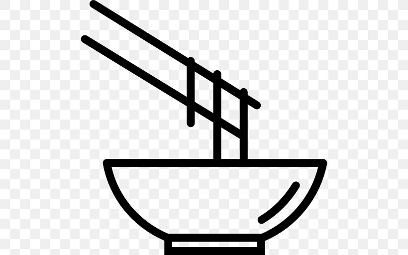 Chinese Noodles Chinese Cuisine Japanese Cuisine Pasta Bowl, PNG, 512x512px, Chinese Noodles, Black And White, Bowl, Chinese Cuisine, Chopsticks Download Free