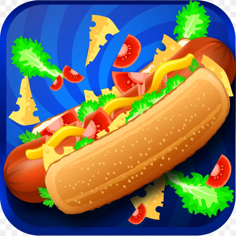 Hot Dog Finger Food Vegetable, PNG, 1024x1024px, Hot Dog, Dog, Finger Food, Food, Vegetable Download Free