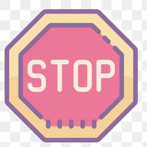 Streetlight - Stop Sign Traffic Cone Driving Road PNG