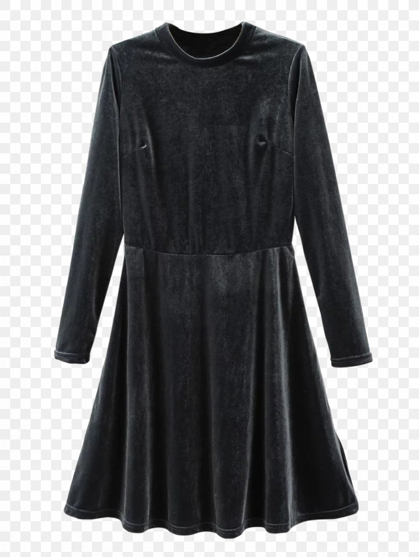 Dress Clothing Velvet Jacket Coat, PNG, 900x1197px, Dress, Aline, Belt, Black, Clothing Download Free