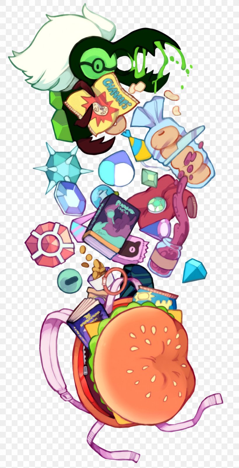 The Elegant Universe Cheeseburger Backpack Image Drawing, PNG, 981x1920px, Watercolor, Cartoon, Flower, Frame, Heart Download Free