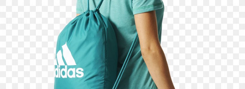 Adidas Performance Logo Gym Bag Shoulder Dress Handbag, PNG, 1092x400px, Adidas, Aqua, Backpack, Bag, Clothing Download Free