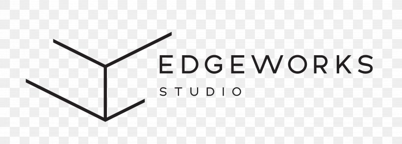 EdgeWorks Studio Art Logo Brand, PNG, 3508x1265px, Art, Area, Art Museum, Bevel, Black And White Download Free