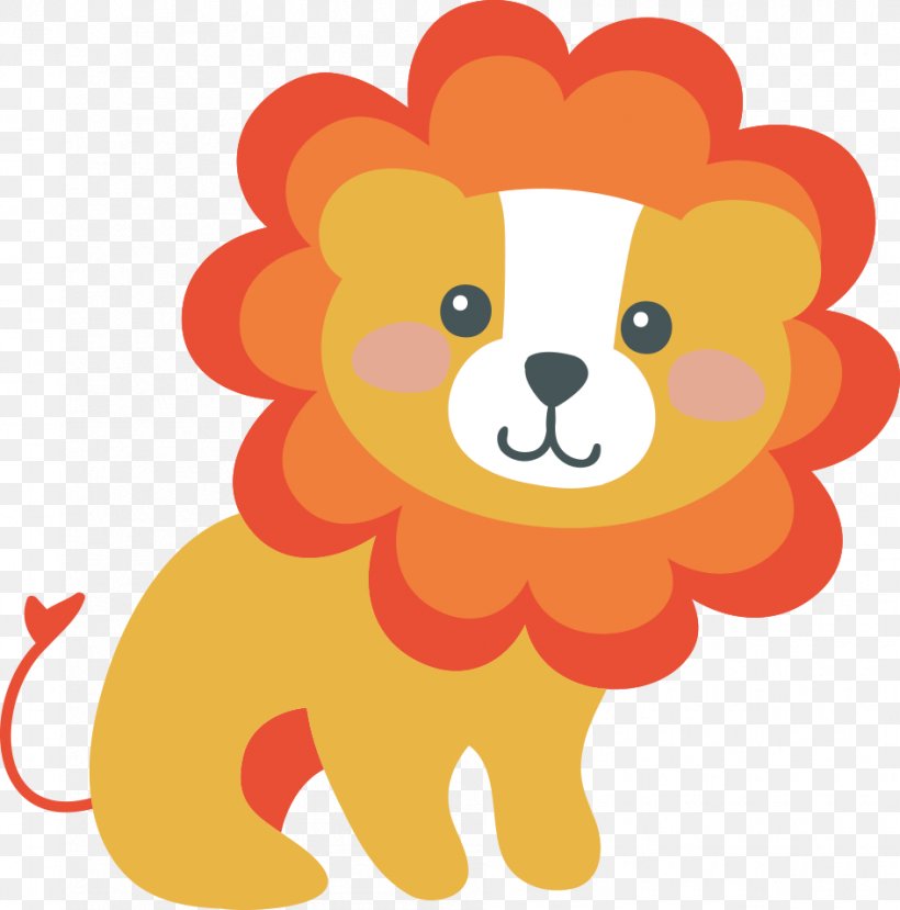 Lion Drawing Sticker, PNG, 945x956px, Watercolor, Cartoon, Flower, Frame, Heart Download Free